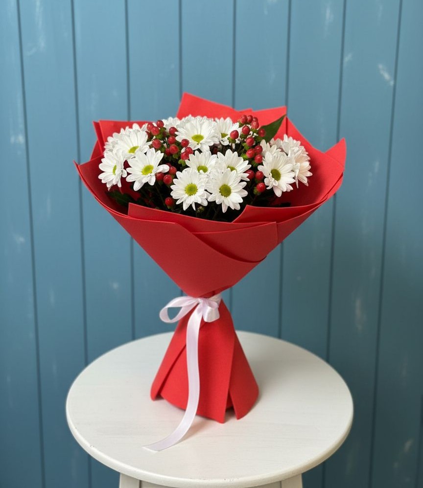 Букет цветов из: Хризантемы в Кутулике