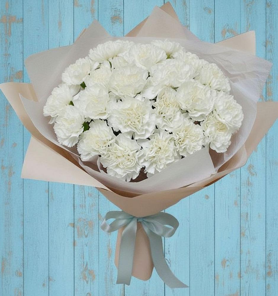 Букет цветов из: Гвоздики в Кутулике