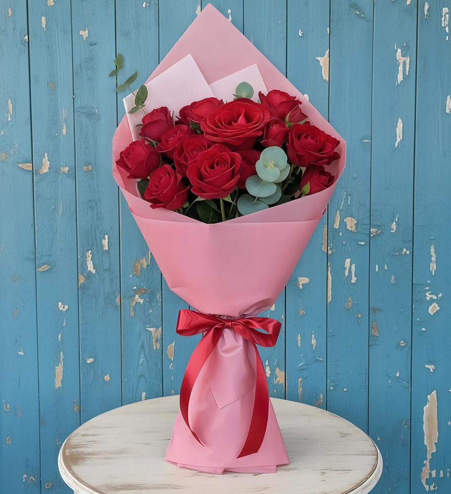 Букет цветов из: Розы в Кутулике