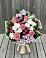 Букет цветов из: Альстромерии, Гвоздики, Розы и Хризантемы в Кутулике