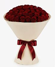 Букет 101 Бордовая роза Блэк Бакарра в Кутулике