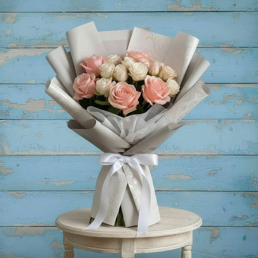 Букет цветов из: Розы в Кутулике