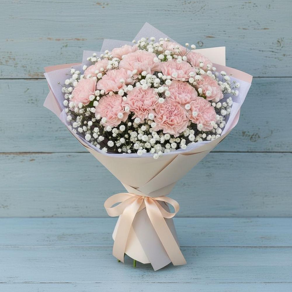 Букет цветов из: Гвоздики в Кутулике