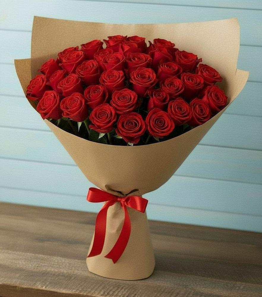 Букет Красные розы Милано в Кутулике