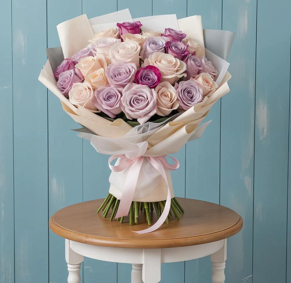 Букет цветов из: Розы в Кутулике