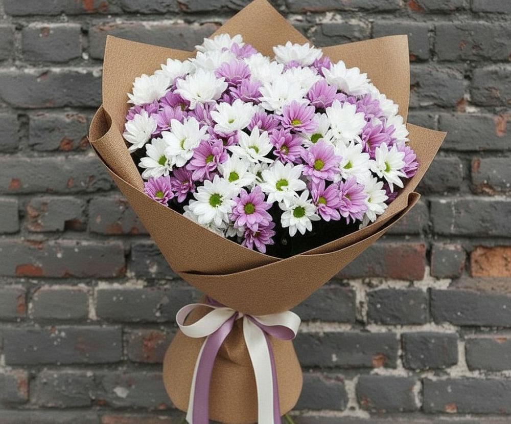 Букет цветов из: Хризантемы в Кутулике