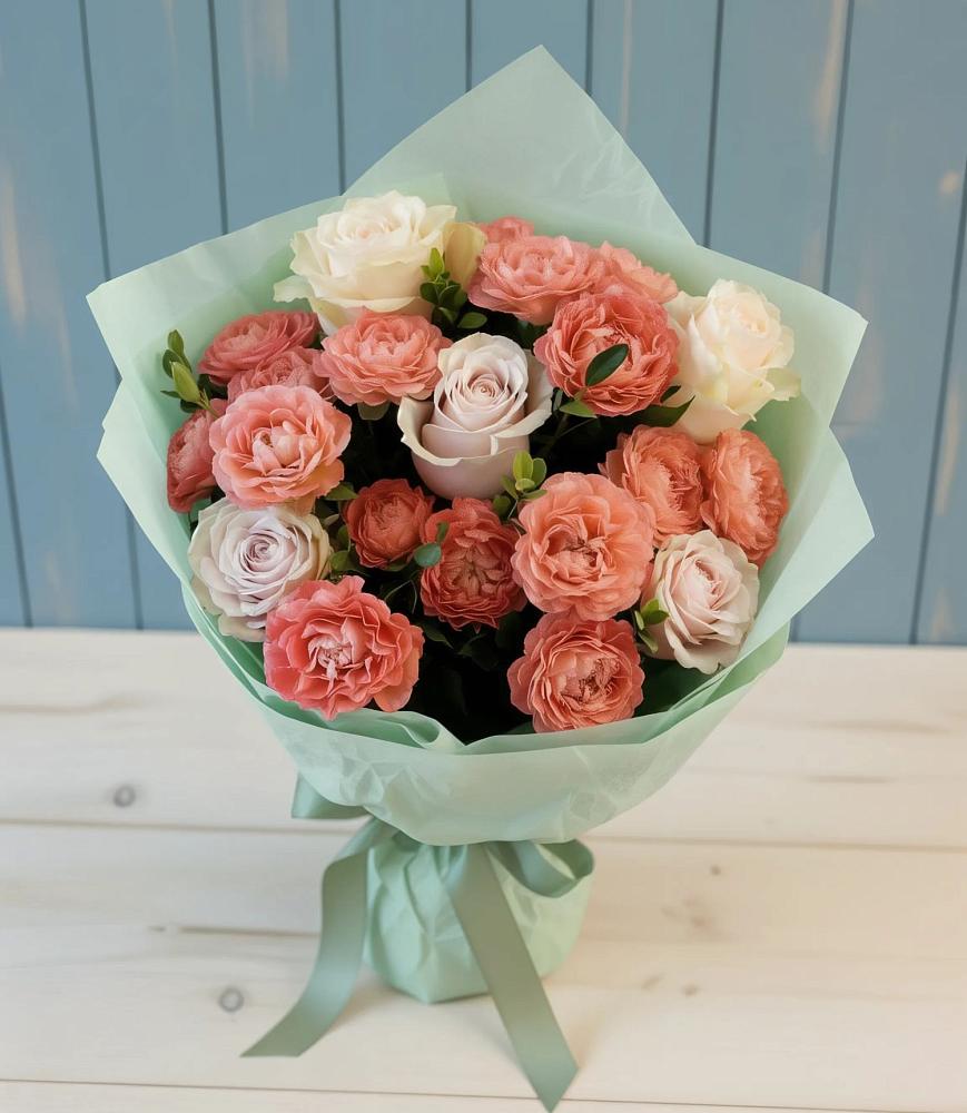 Букет цветов из: Розы в Кутулике